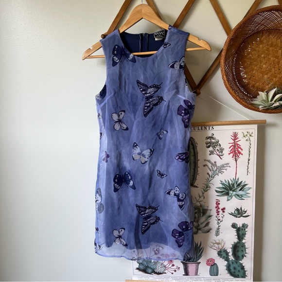 90s/Y2K Butterfly 🦋 Dress - Picture 1 of 5